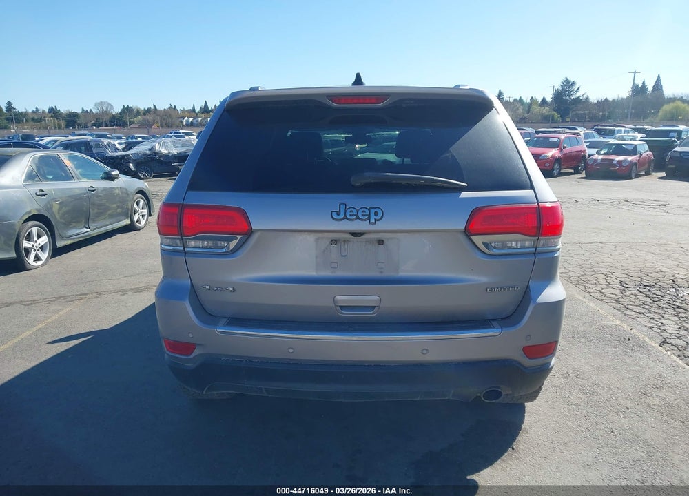 2017 JEEP GRAND CHEROKEE LIMITED 4X4 VIN: 1C4RJFBG8HC764609