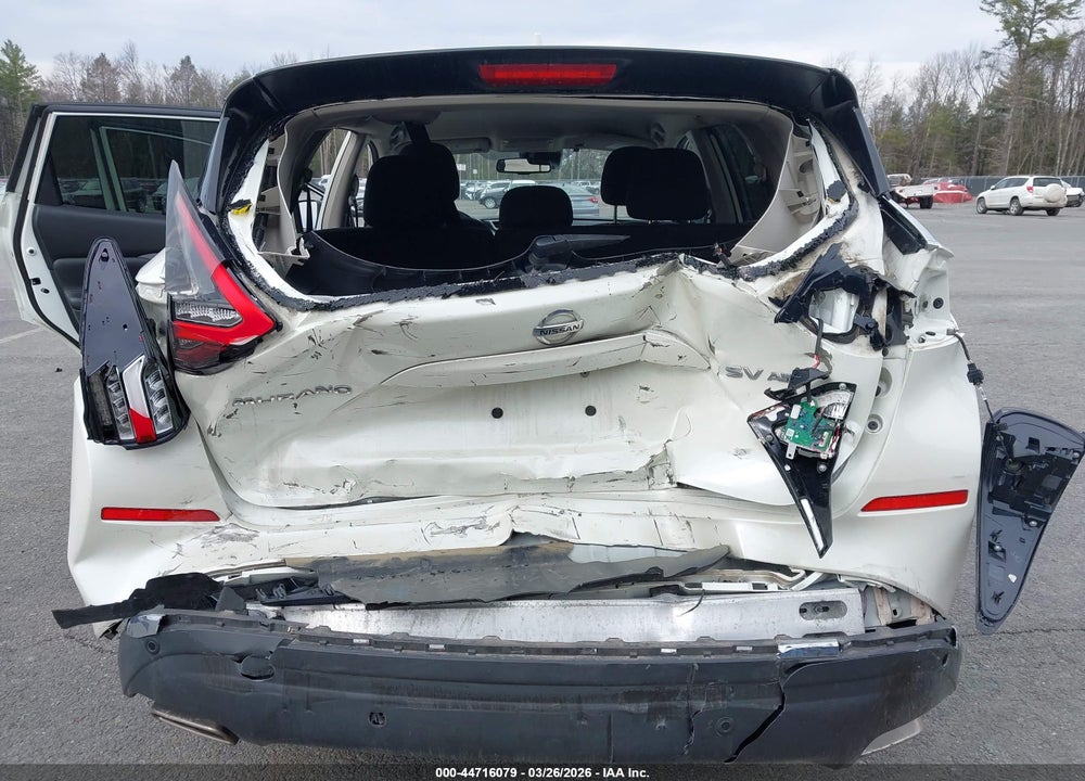 2021 NISSAN MURANO SV INTELLIGENT AWD VIN: 5N1AZ2BSXMC130954
