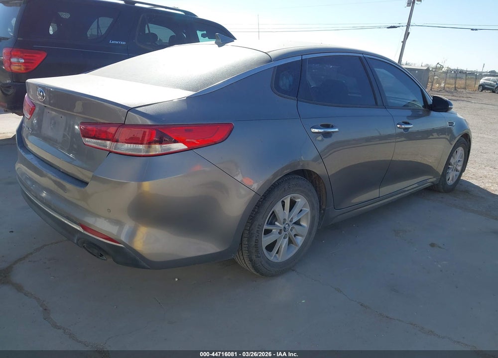 2016 KIA OPTIMA LX VIN: 5XXGT4L37GG015235