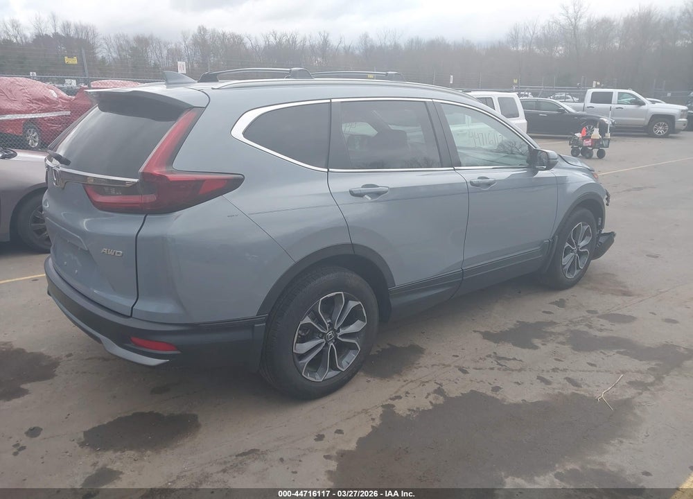 2021 HONDA CR-V AWD EX-L VIN: 5J6RW2H89MA010077