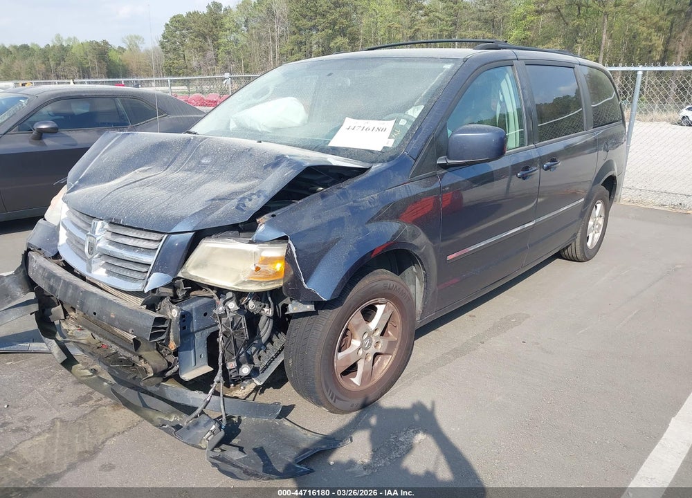 2009 DODGE GRAND CARAVAN SXT VIN: 2D8HN54199R518732