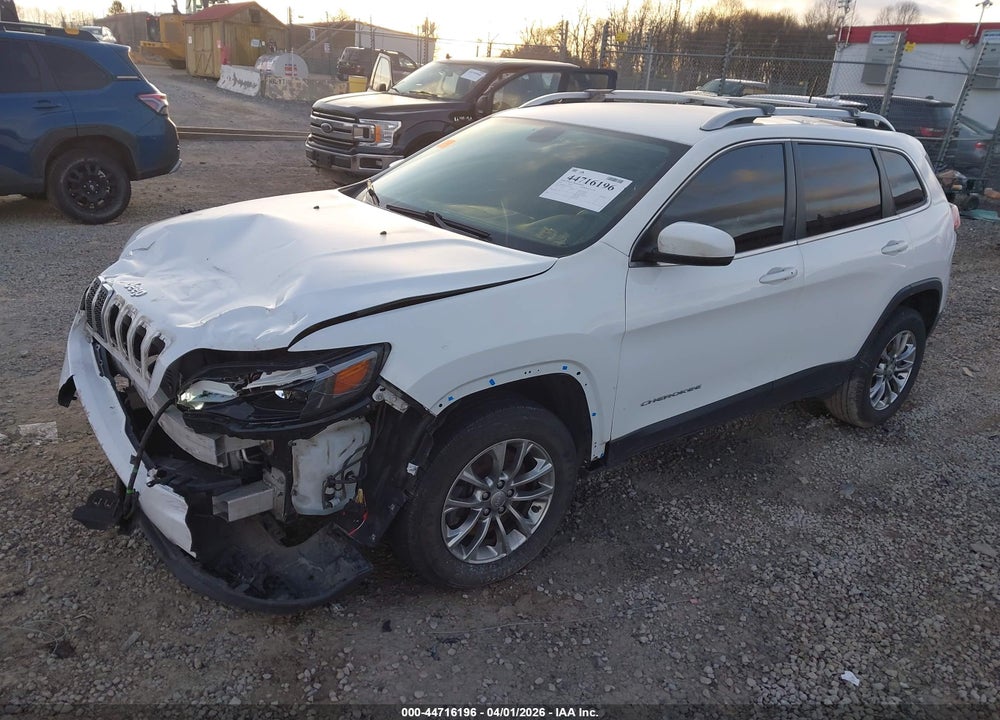 2020 JEEP CHEROKEE LATITUDE PLUS 4X4 VIN: 1C4PJMLB4LD626423