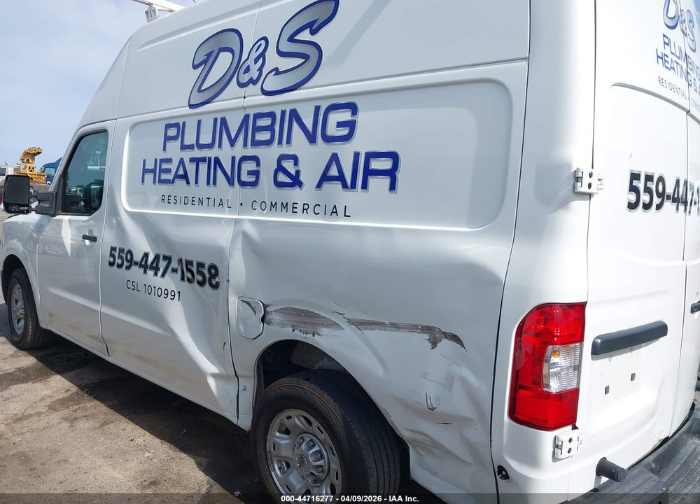 2021 NISSAN NV CARGO NV2500 HD SV HIGH ROOF V8 VIN: 1N6AF0LY9MN811208