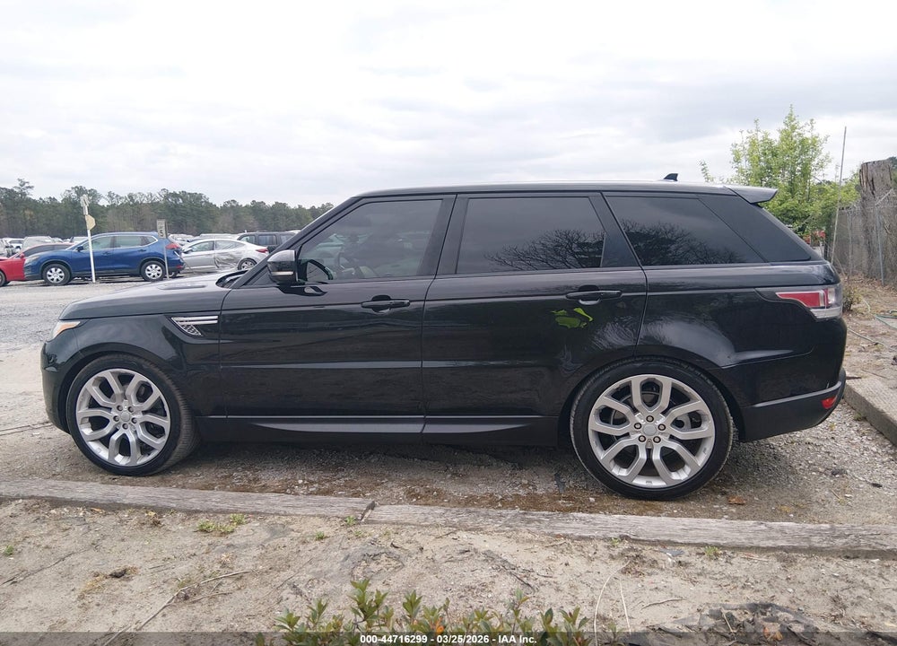 2016 LAND ROVER RANGE ROVER SPORT 3.0L V6 SUPERCHARGED HSE VIN: SALWR2VF0GA650002