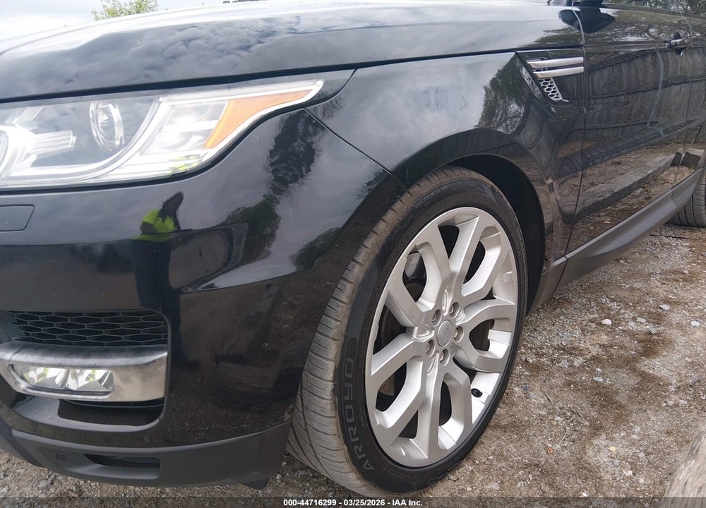 2016 LAND ROVER RANGE ROVER SPORT 3.0L V6 SUPERCHARGED HSE VIN: SALWR2VF0GA650002