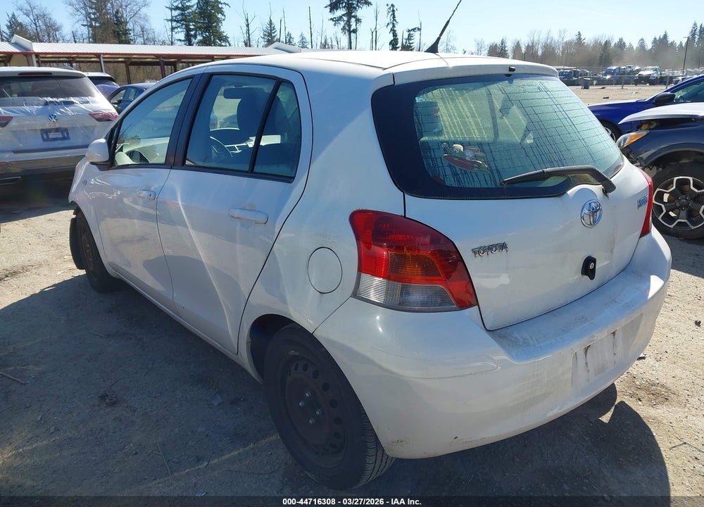 2009 TOYOTA YARIS VIN: JTDKT903095237246