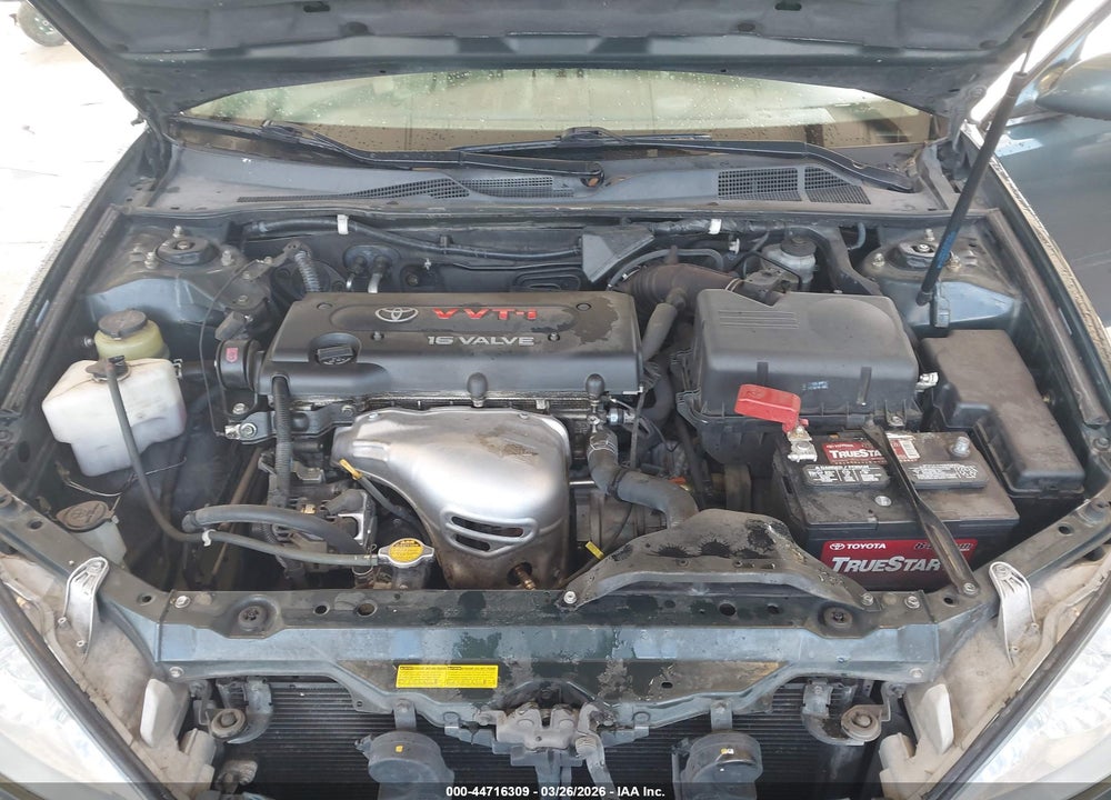 2002 TOYOTA CAMRY LE VIN: 4T1BE32K02U592002