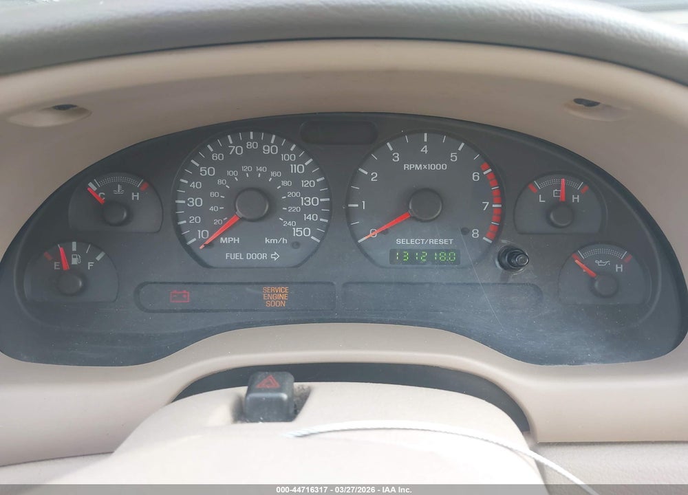 2003 FORD MUSTANG GT VIN: 1FAFP42X83F375536