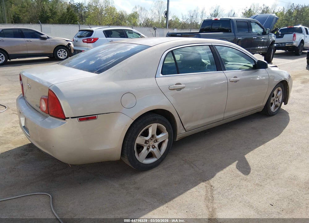 2010 CHEVROLET MALIBU LS VIN: 1G1ZA5E0XAF278809