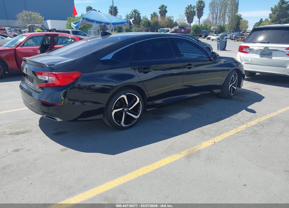 2018 HONDA ACCORD SPORT VIN: 1HGCV1F33JA244521