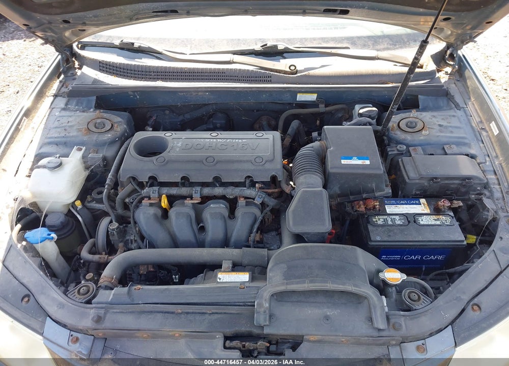 2010 HYUNDAI SONATA GLS VIN: 5NPET4AC2AH589649