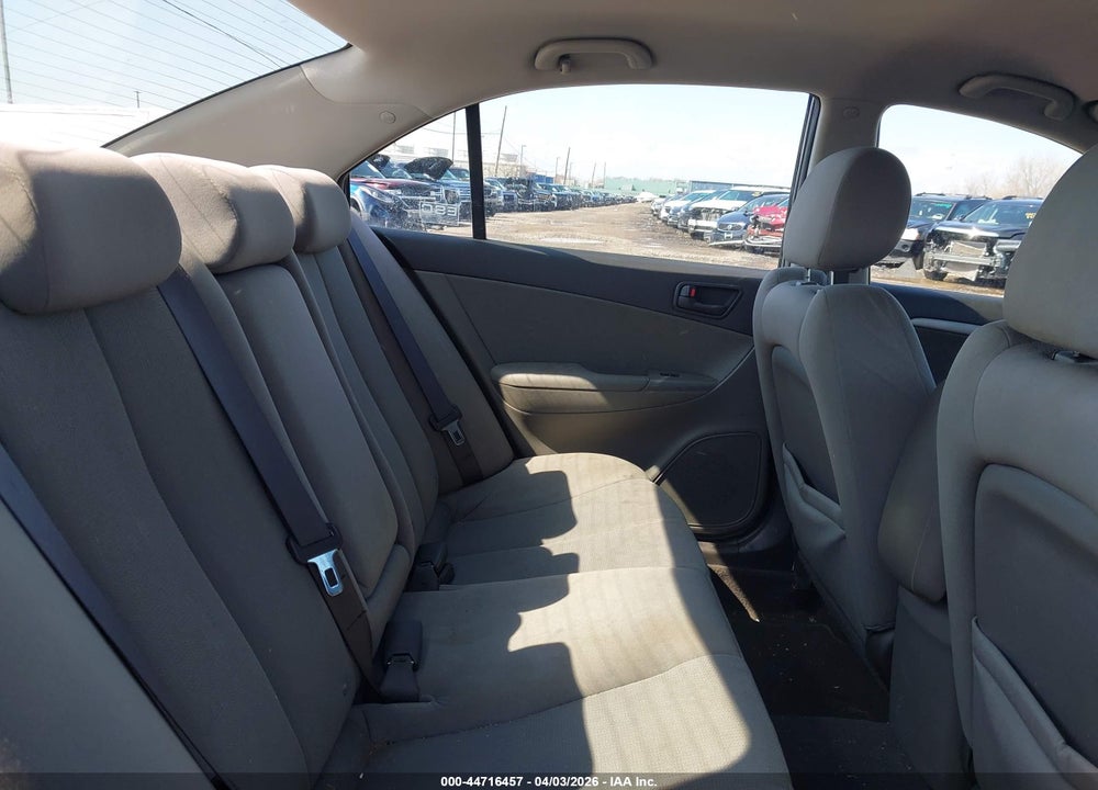 2010 HYUNDAI SONATA GLS VIN: 5NPET4AC2AH589649