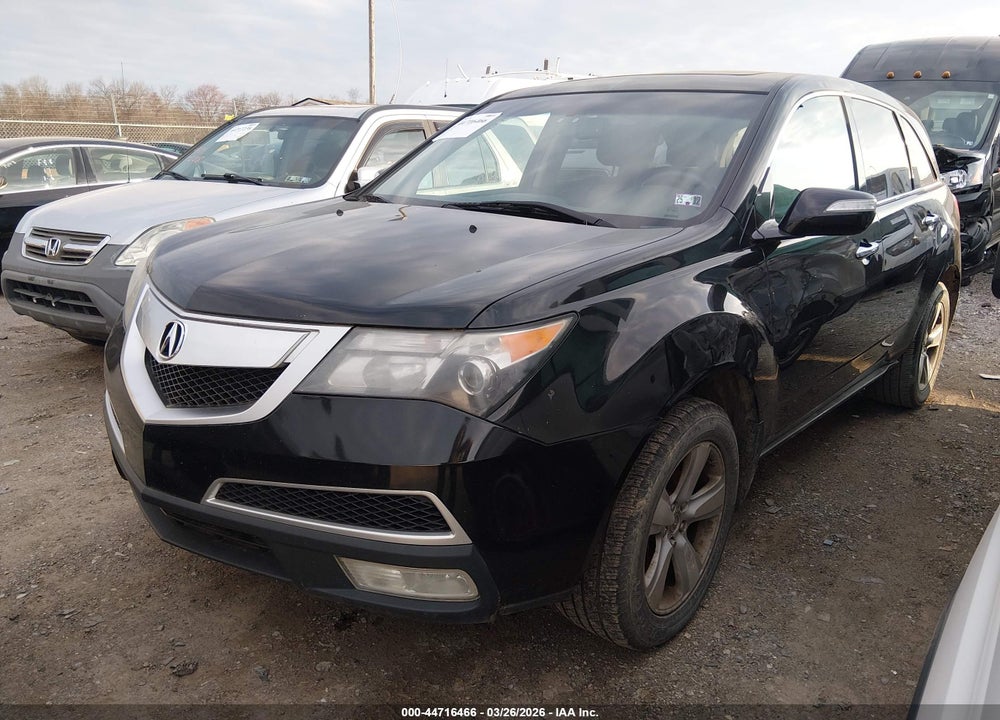 2010 ACURA MDX 3.7L (A6) VIN: 2HNYD2H2XAH521436