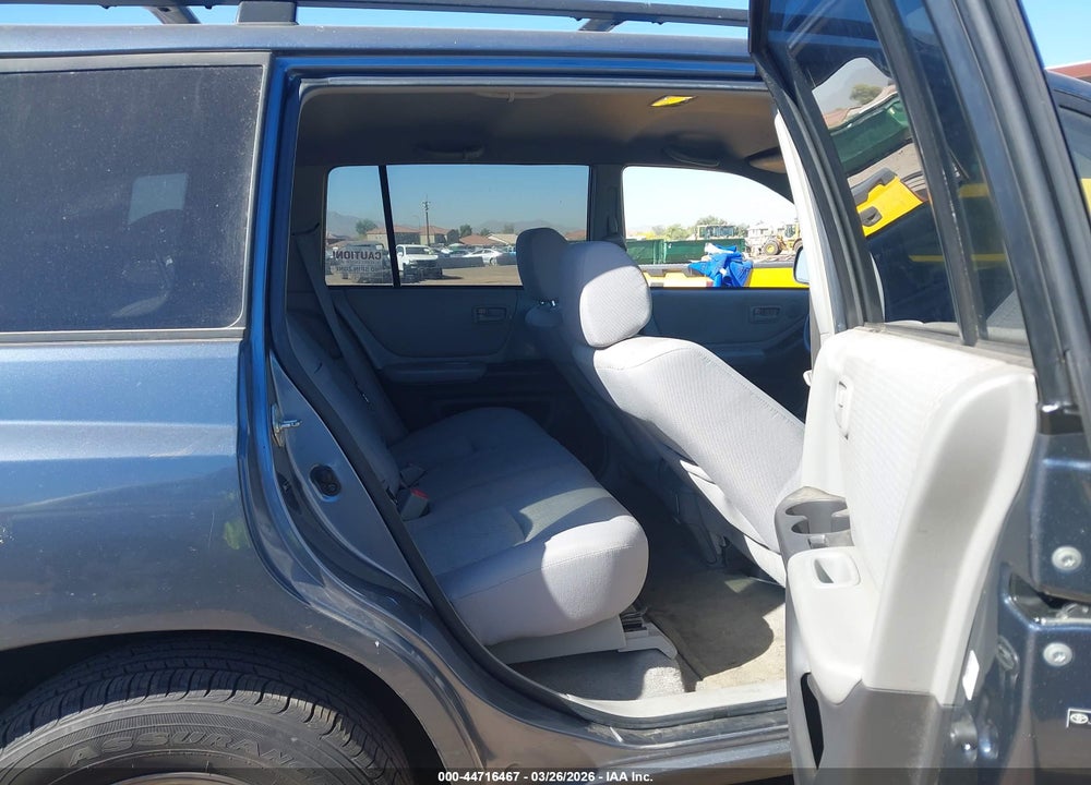 2006 TOYOTA HIGHLANDER V6 VIN: JTEGP21A160125512