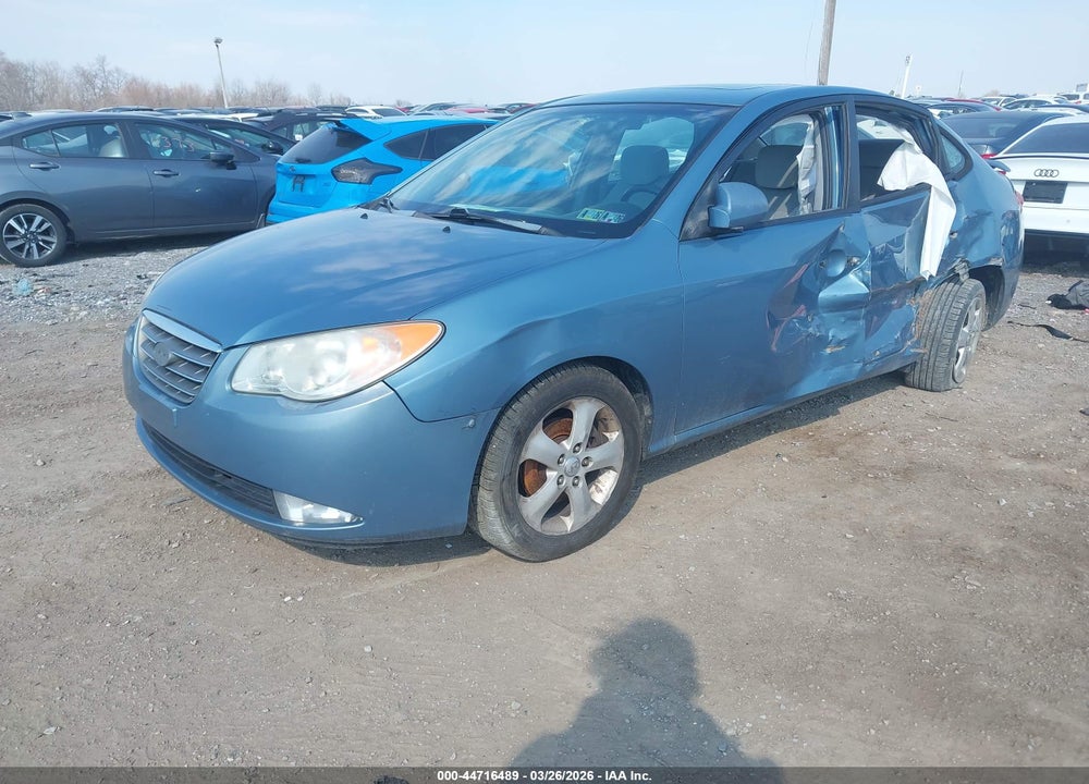 2007 HYUNDAI ELANTRA GLS/LIMITED/SE VIN: KMHDU46D87U236319