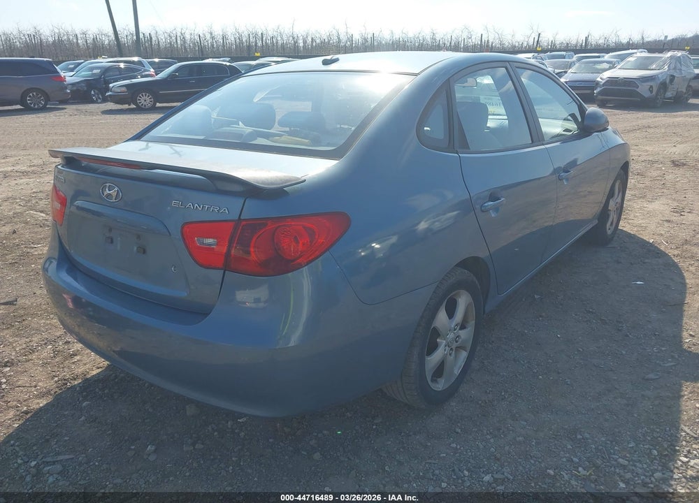 2007 HYUNDAI ELANTRA GLS/LIMITED/SE VIN: KMHDU46D87U236319