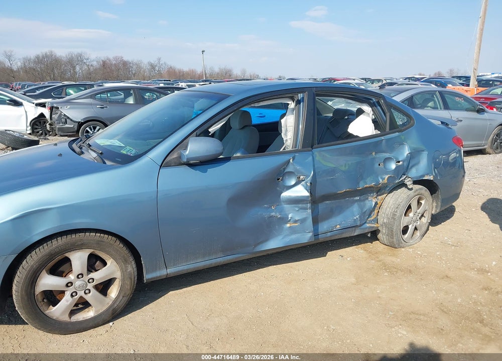 2007 HYUNDAI ELANTRA GLS/LIMITED/SE VIN: KMHDU46D87U236319