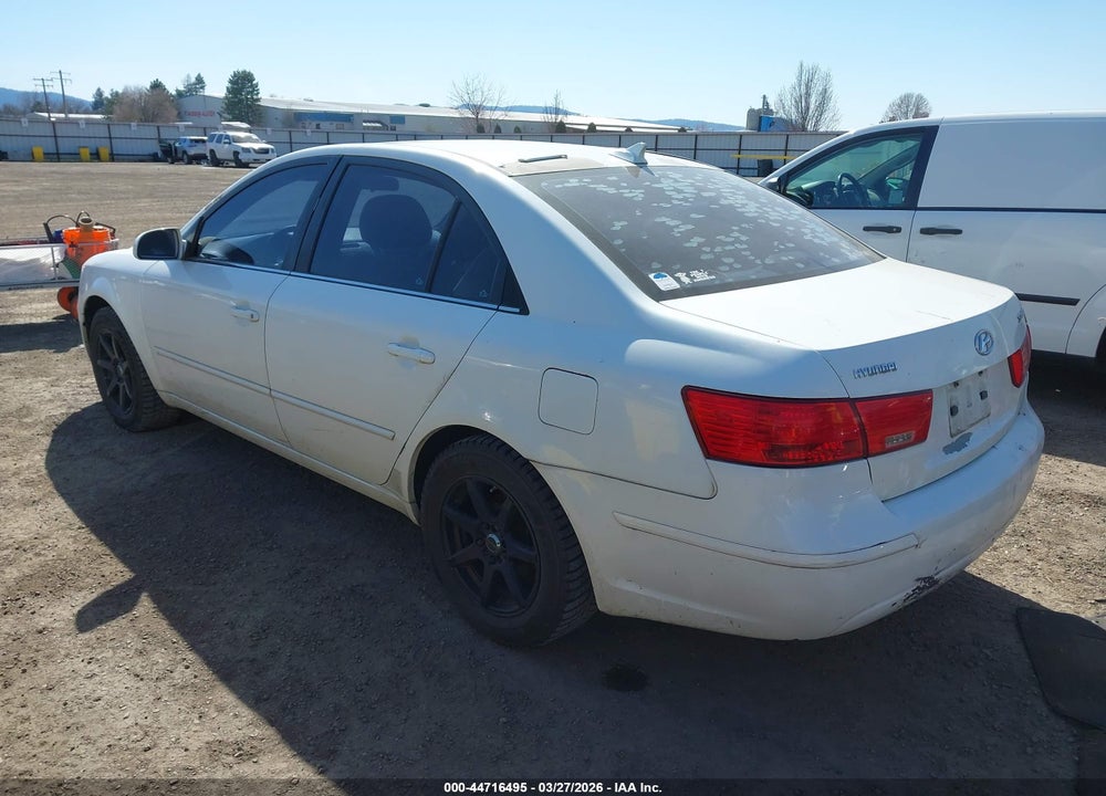 2009 HYUNDAI SONATA GLS VIN: 5NPET46C79H434437