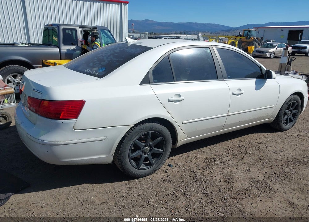 2009 HYUNDAI SONATA GLS VIN: 5NPET46C79H434437