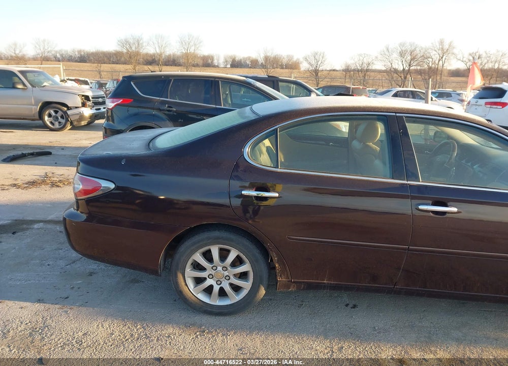 2003 LEXUS ES 300 VIN: JTHBF30G030106487