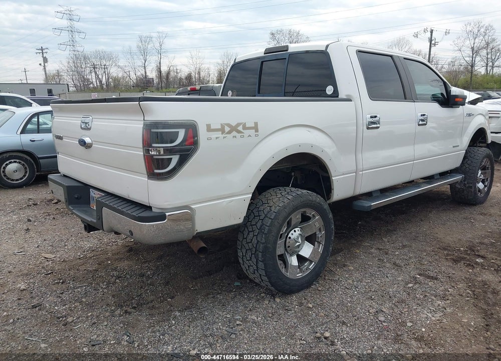 2012 FORD F-150 LARIAT VIN: 1FTFW1ET9CFA53783