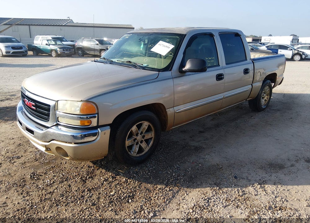 2006 GMC SIERRA 1500 SLE1 VIN: 2GTEC13T161251910