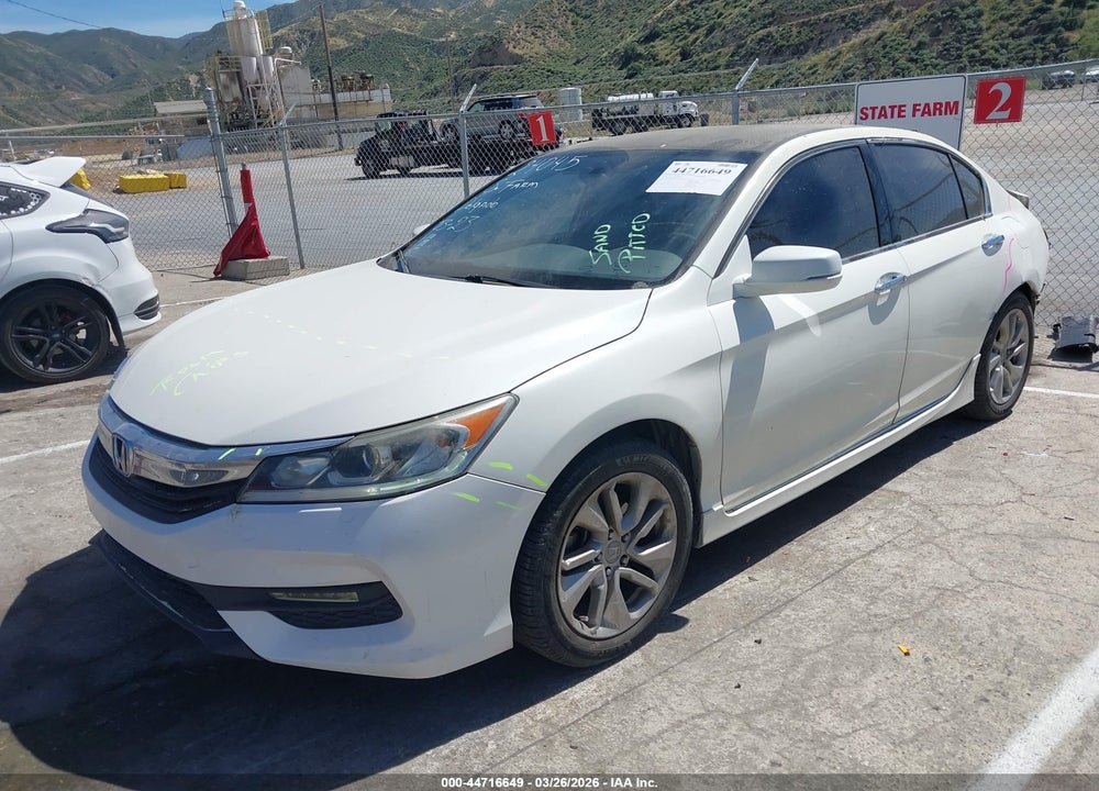 2017 HONDA ACCORD SPORT VIN: 1HGCR2F51HA205786