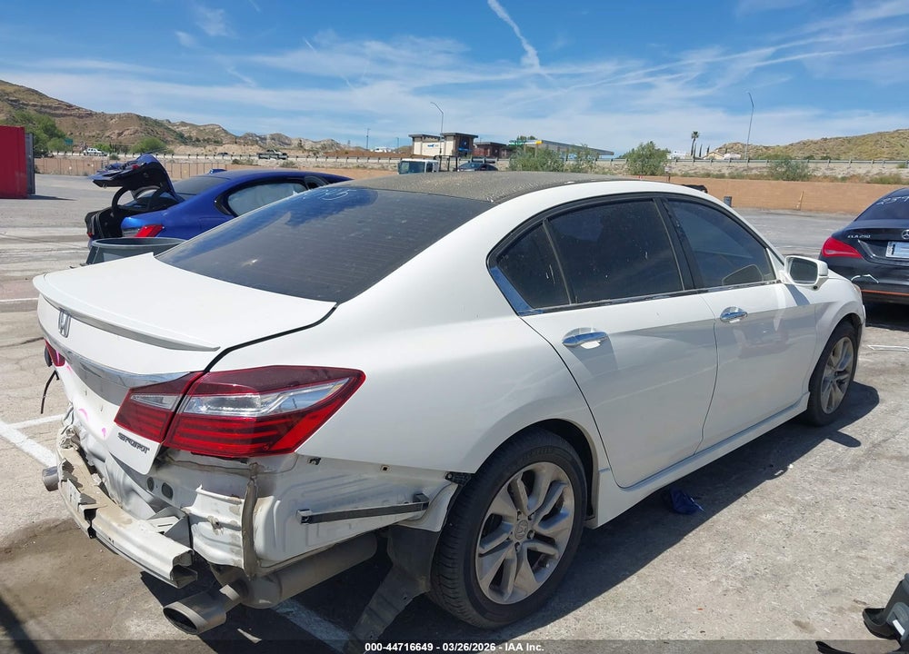 2017 HONDA ACCORD SPORT VIN: 1HGCR2F51HA205786