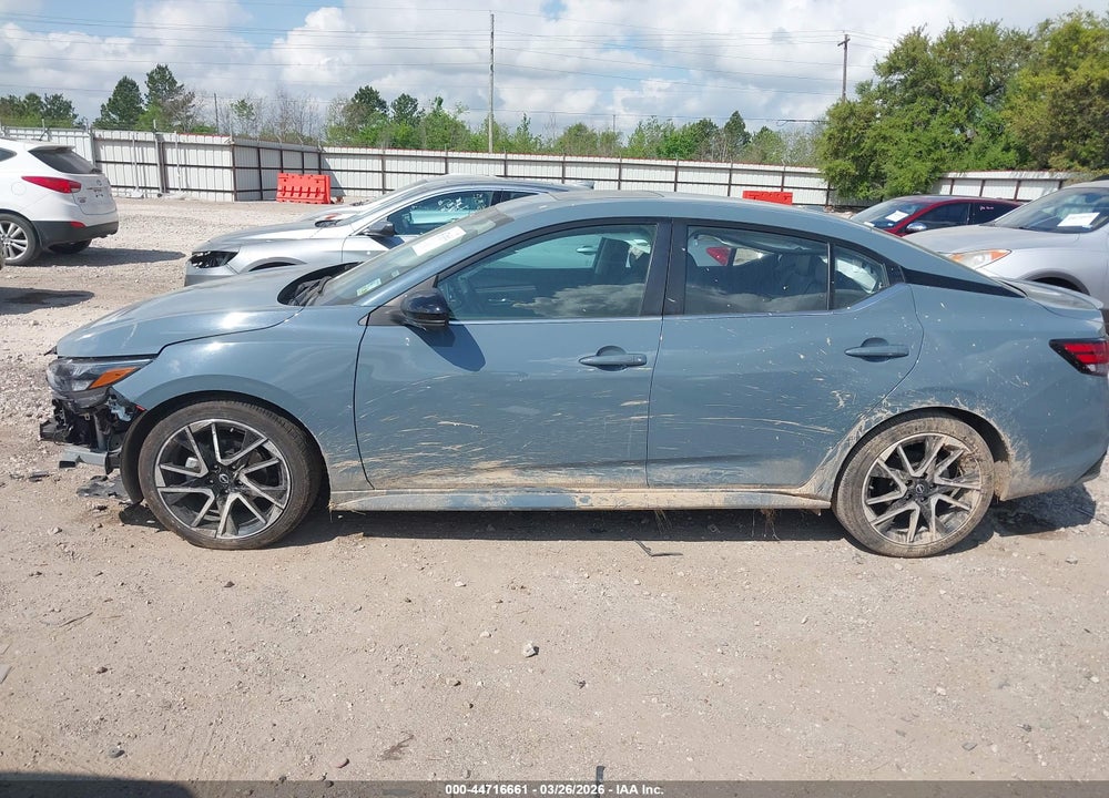 2025 NISSAN SENTRA SR VIN: 3N1AB8DV8SY270236