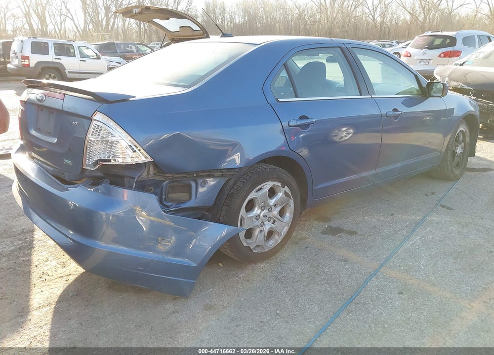 2010 FORD FUSION SE VIN: 3FAHP0HG6AR408641