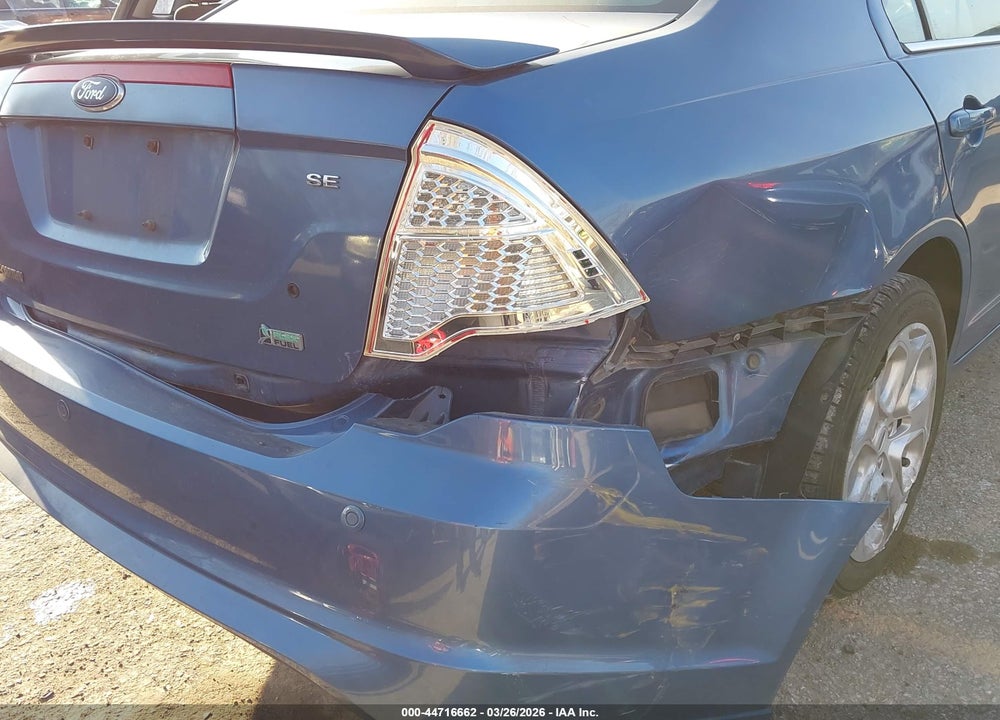 2010 FORD FUSION SE VIN: 3FAHP0HG6AR408641