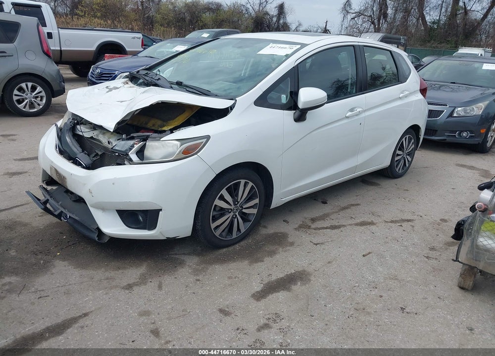 2016 HONDA FIT EX VIN: JHMGK5H73GX007628