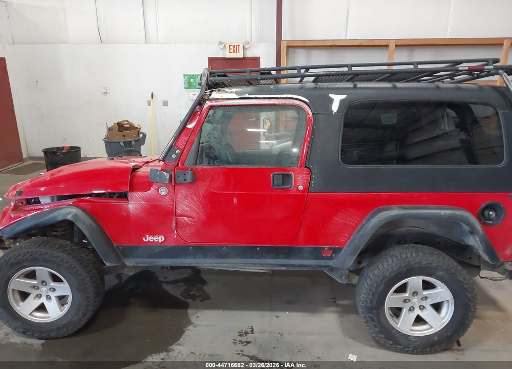 2005 JEEP WRANGLER UNLIMITED VIN: 1J4FA44S45P335393