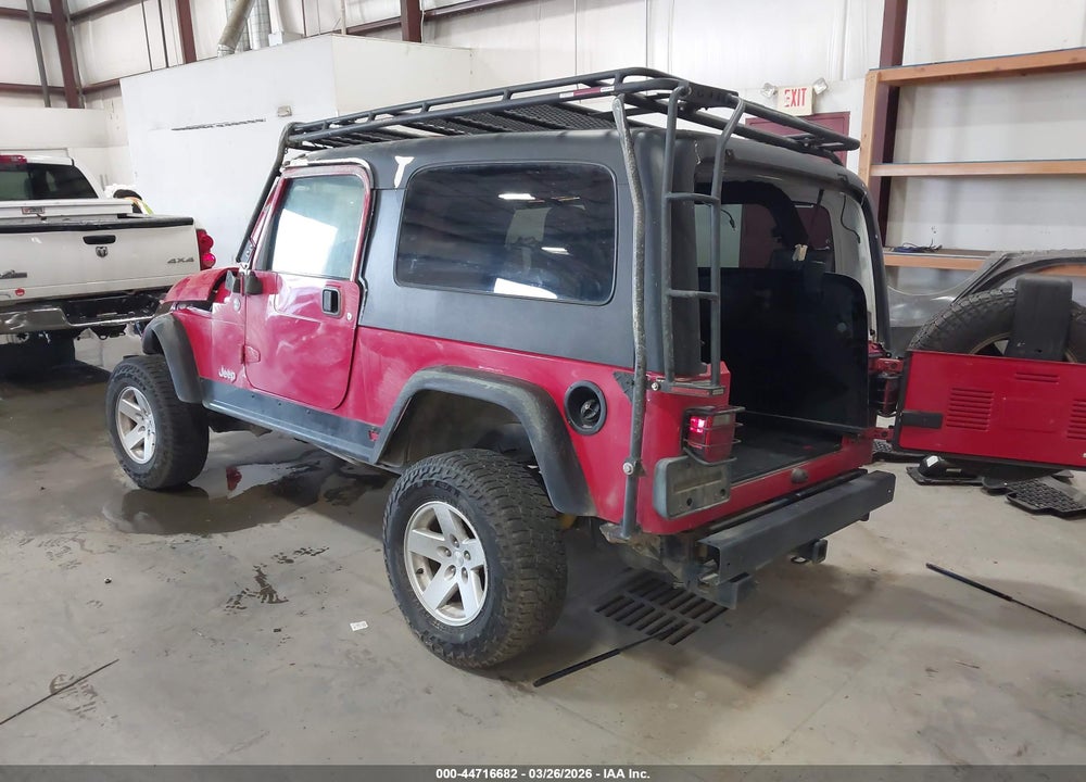 2005 JEEP WRANGLER UNLIMITED VIN: 1J4FA44S45P335393
