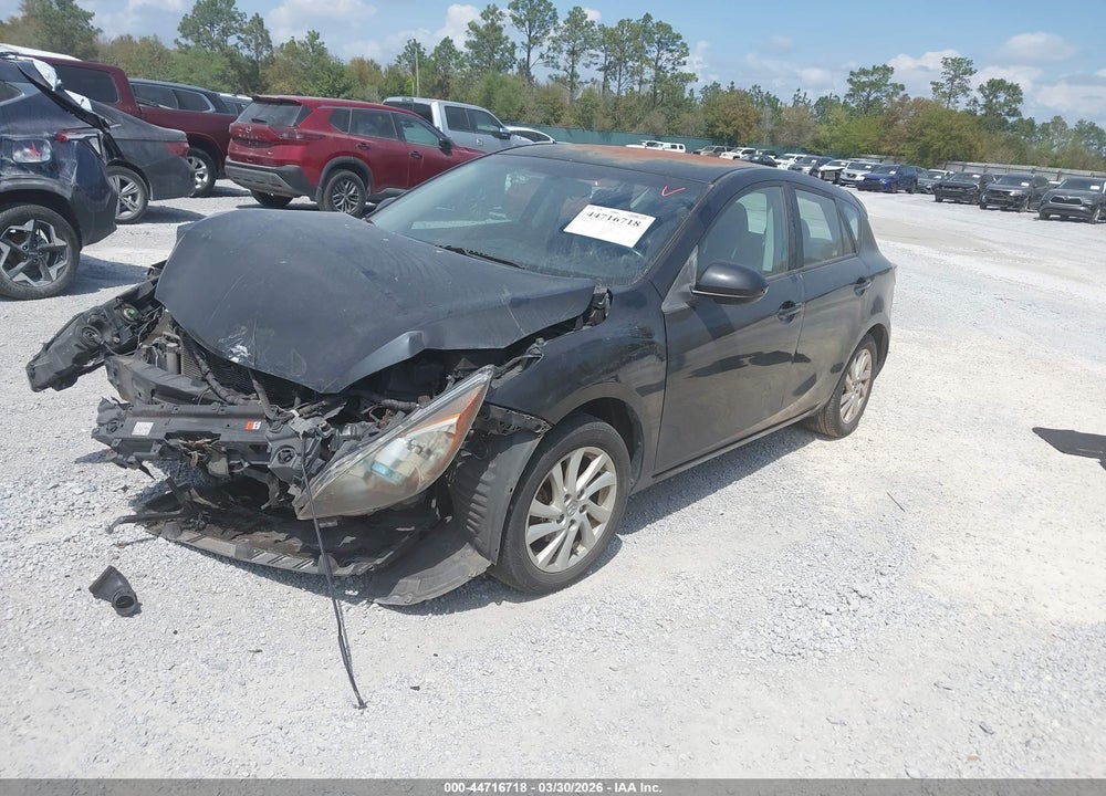 2012 MAZDA 3 I TOURING VIN: JM1BL1L83C1654691