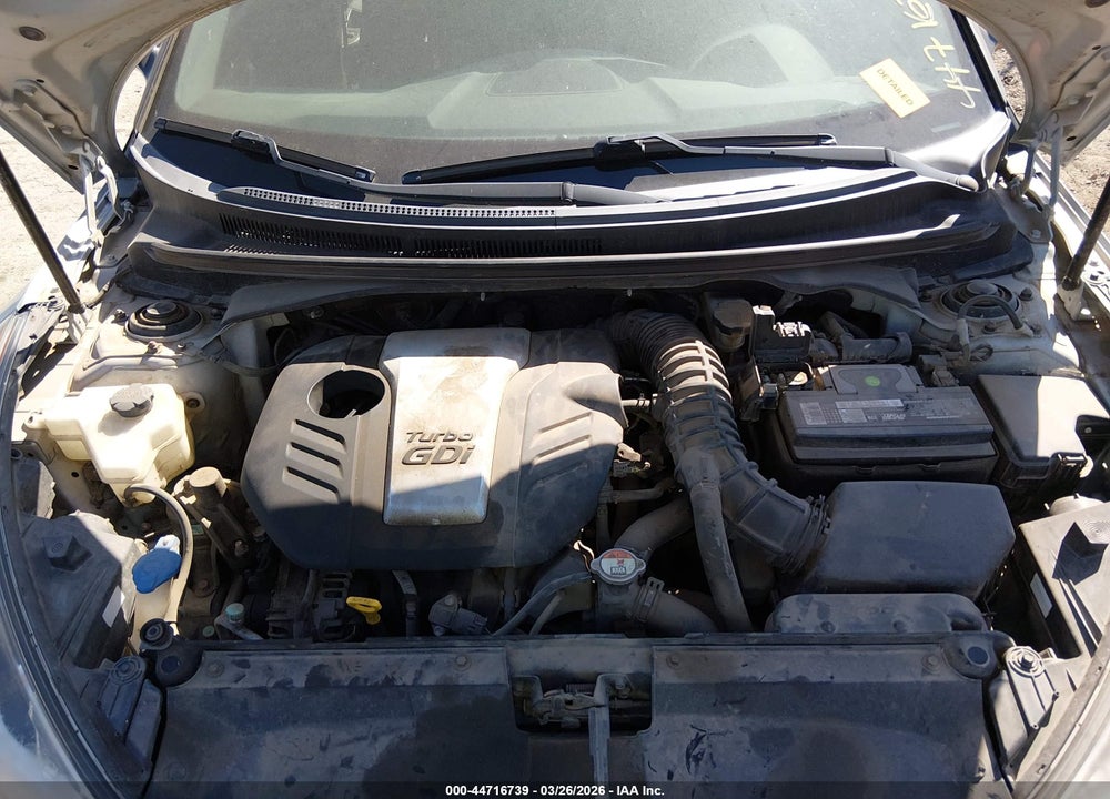2014 HYUNDAI VELOSTER TURBO W/BLUE VIN: KMHTC6AE5EU197907