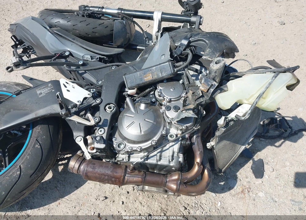 2019 KAWASAKI ZX636 K VIN: JKBZXJG12KA000575