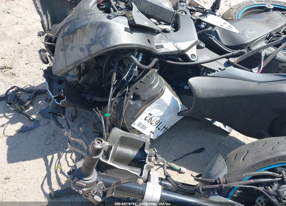 2019 KAWASAKI ZX636 K VIN: JKBZXJG12KA000575