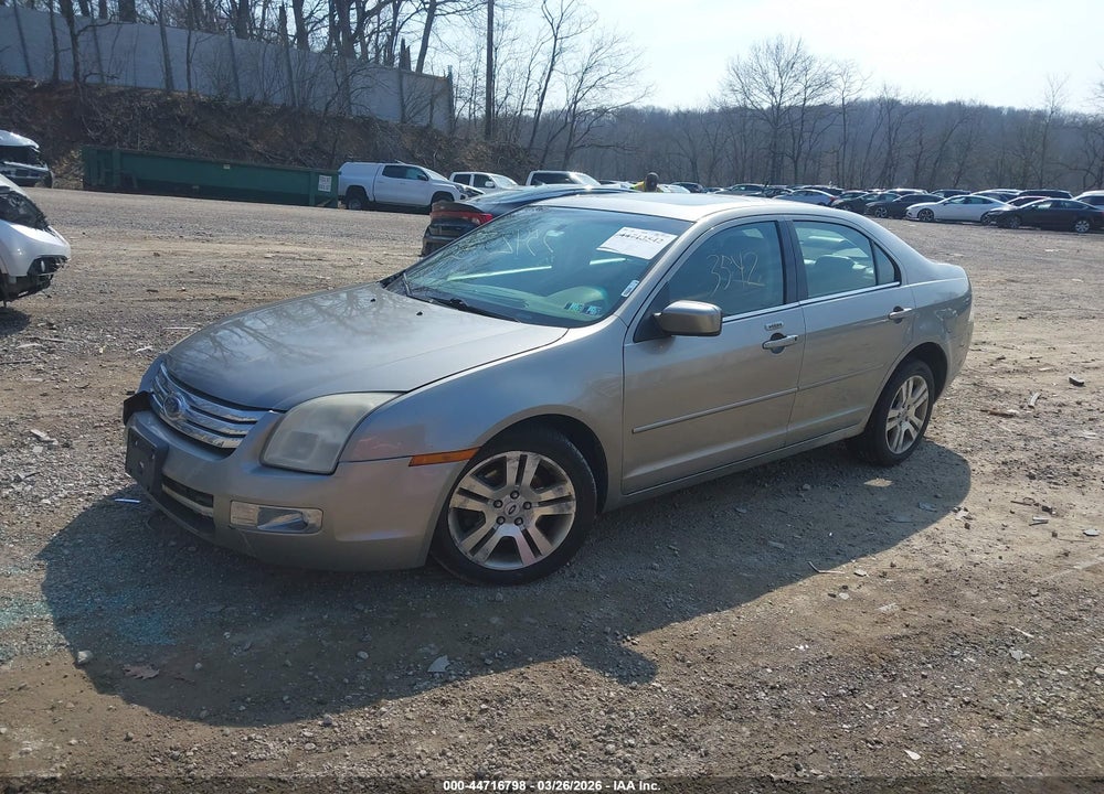 2008 FORD FUSION SEL VIN: 3FAHP08178R120469