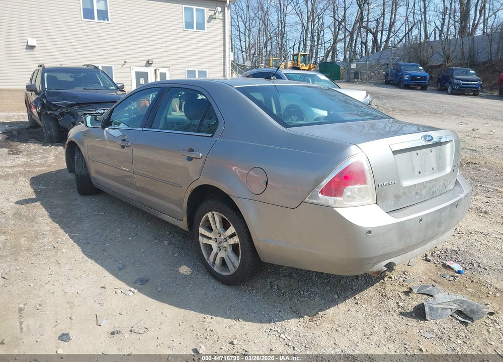 2008 FORD FUSION SEL VIN: 3FAHP08178R120469