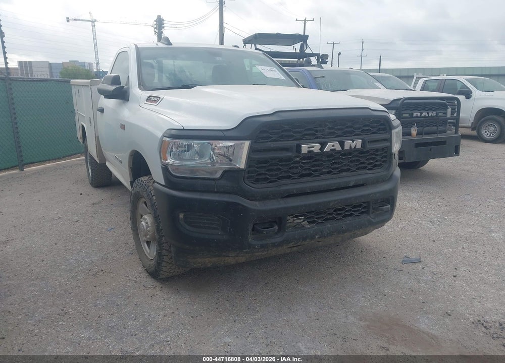 2022 RAM 2500 TRADESMAN  4X4 8' BOX VIN: 3C7WR5AJ4NG253767