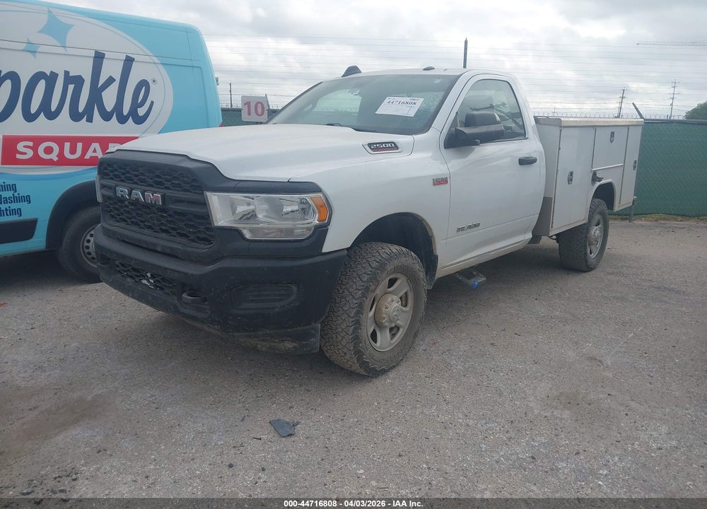 2022 RAM 2500 TRADESMAN  4X4 8' BOX VIN: 3C7WR5AJ4NG253767