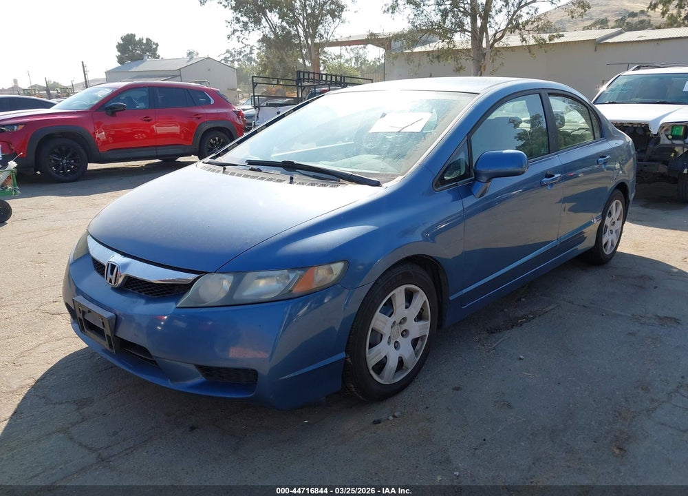2009 HONDA CIVIC LX VIN: 19XFA16529E030458