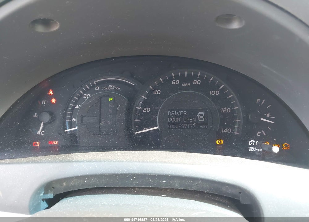 2009 TOYOTA CAMRY HYBRID VIN: 4T1BB46K69U066623