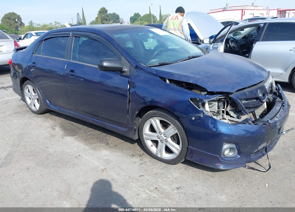 2013 TOYOTA COROLLA S VIN: 5YFBU4EE3DP116054