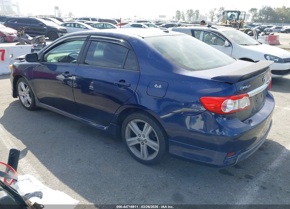 2013 TOYOTA COROLLA S VIN: 5YFBU4EE3DP116054