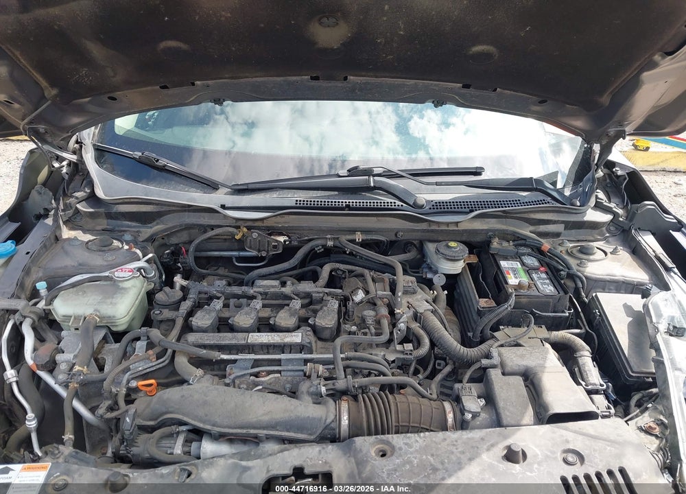 2019 HONDA CIVIC EX VIN: 19XFC1F35KE215375