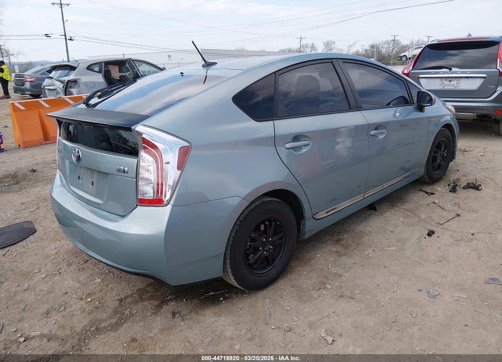 2013 TOYOTA PRIUS FOUR VIN: JTDKN3DU9D5561699