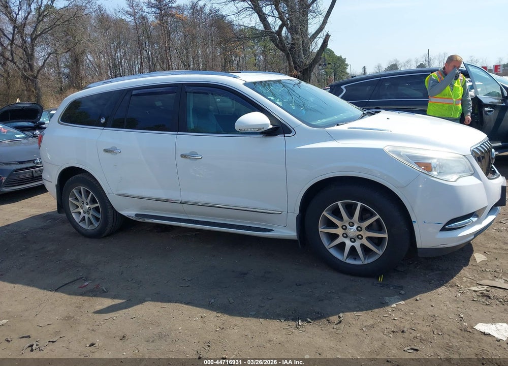2016 BUICK ENCLAVE LEATHER VIN: 5GAKVBKD1GJ105514
