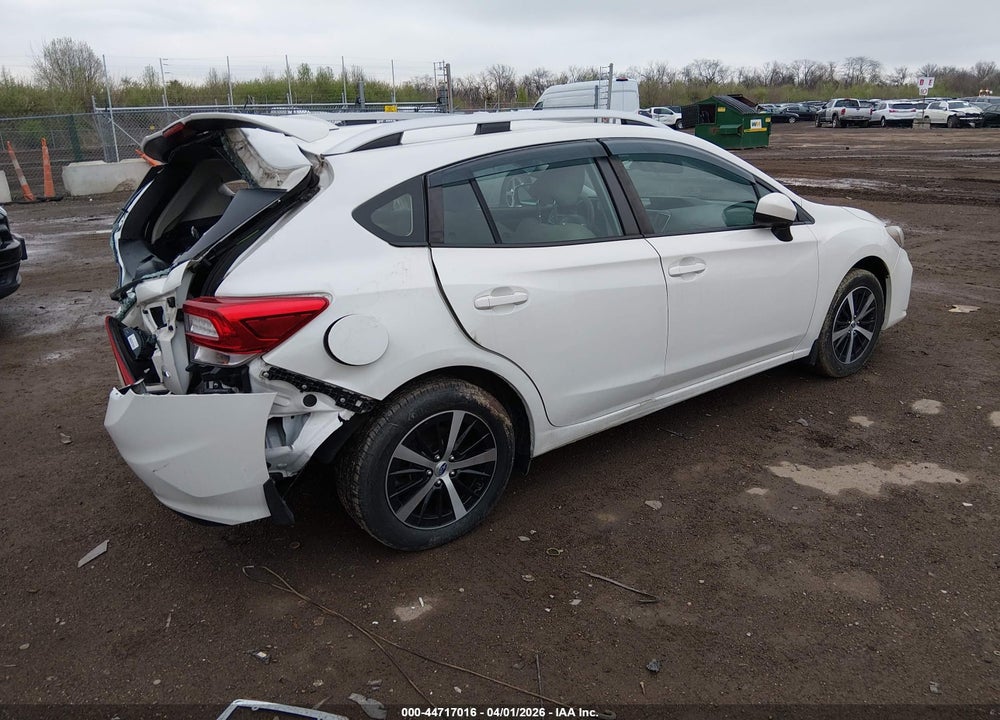 2019 SUBARU IMPREZA 2.0I PREMIUM VIN: 4S3GTAD63K3741318